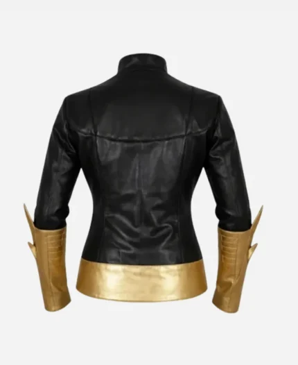 Batman Arkham Knight Batgirl Slim Fit Leather Jacket