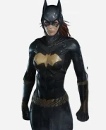 Batman Arkham Knight Batgirl Slim Fit Leather Jacket For Sale