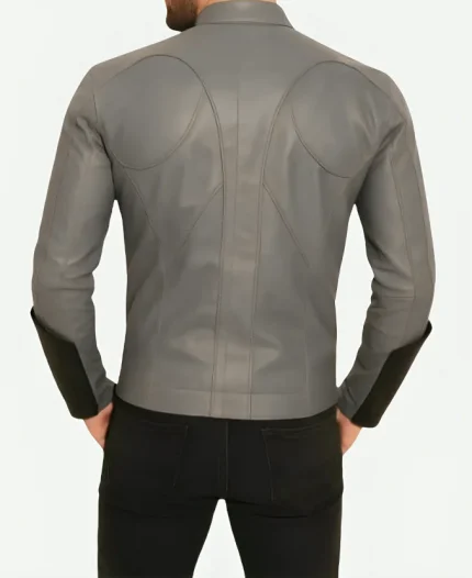 Batman Arkham Knight Black Logo Grey Jacket