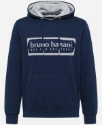 Bruno Banani Blue Pullover Hoodie For Unisex