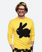 Bryan Fuller Dust Bunny 2025 Premiere Bunny Yellow Sweatshirt