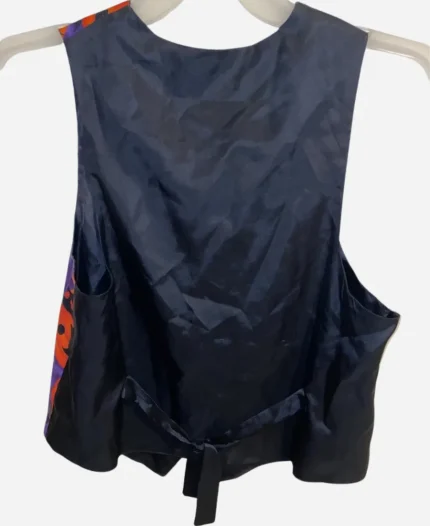 Capelli Designs Vintage Pumpkin Halloween Vest