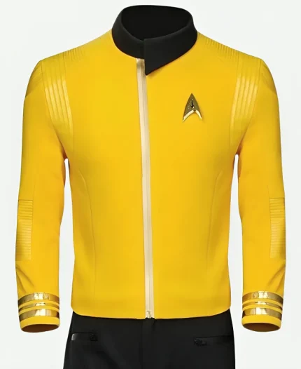 Captain Christopher Pike Star Trek Yellow Jacket