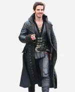 Captain Hook Once Upon a Time Trench Coat
