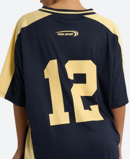 Celebs Go Dating S14 Blue Football Jersey