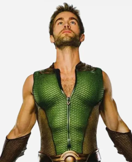 Chace Crawford TV Series The Boys The Deep Green Vest