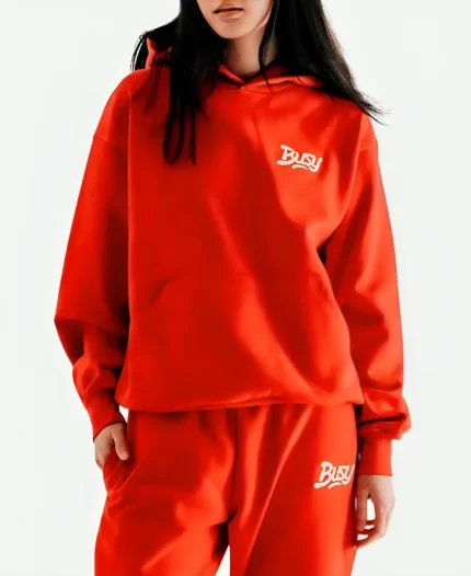 Chain Stitch Logo Hoodie