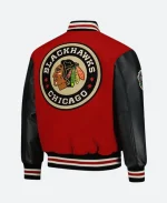 Chicago Blackhawks Coaches Varsity Jacket