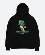 Chicken Jockey A Minecraft Black Pullover Hoodie For Sale