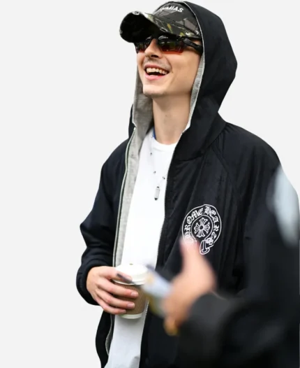 Chrome Hearts Timmothée Chalamet Black Hooded Jacket