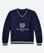 Ciara New York US Open Tennis Championships 2025 Blue Sweatshirt