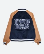 Dallas Cowboys By Way of Dallas Varsity Jacket