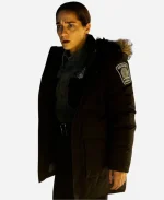 Dana Cypress Revival Season 1 2025 Melanie Scrofano Black Fur Jacket