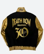 Death Row Records X Jeff Hamilton 30th Anniversary Golden & Black Jacket