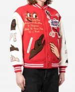 Denim Tears x SAINT MXXXXXX Varsity Jacket