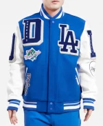 Dodgers Mash Up Varsity Jacket
