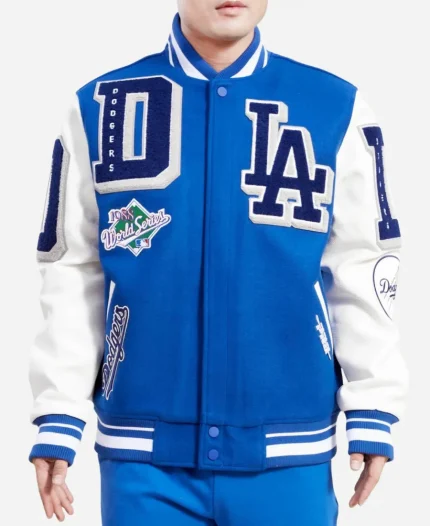 Dodgers Mash Up Varsity Jacket