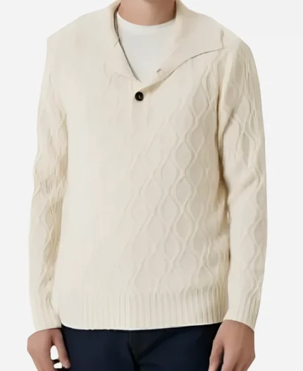 Dwayne Johnson The Kelly Clarkson Show White Sweater For Sale