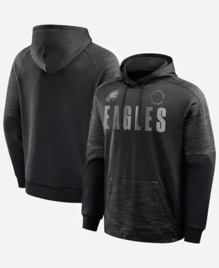 Eagles Black Chip Shot Hoodie