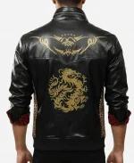 Leslie Kyle Final Fantasy VII Remake Leather Jacket