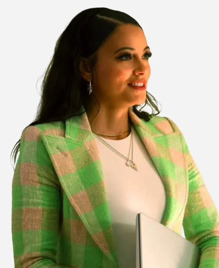 Found S02 Lacey Quinn Checkered Blazer