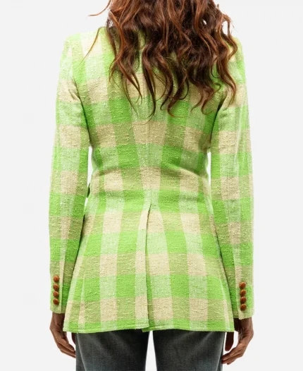 Gabrielle Walsh Tv-Series Found S02 Lacey Quinn Checkered Blazer