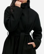 Gina Tricot High Neck Short Black Jacket