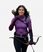 Hailee Steinfeld Hawkeye TV Series Kate Bishop Costume Jacket