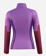 Hawkeye Kate Bishop Cosplay Costume Purple Jacket