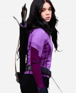 Hawkeye Kate Bishop Purple Costume Jacket