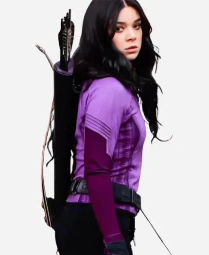 Hawkeye Kate Bishop Purple Costume Jacket