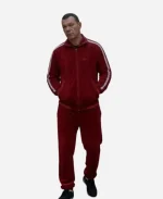 Hawkeye TV Series Mafia Red Costume Tracksuit With Bomber Jacket