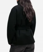 High Neck Gina Tricot Short Black Jacket