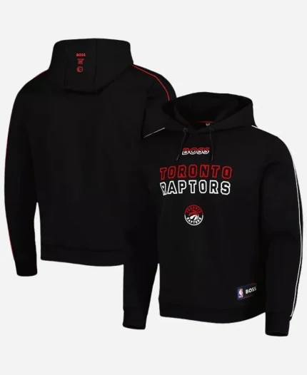 Hugo Boss x Toronto Raptors Team Bounce Black Hoodie