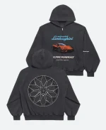 I Automobili Lamborghini Balenciaga Hoodie