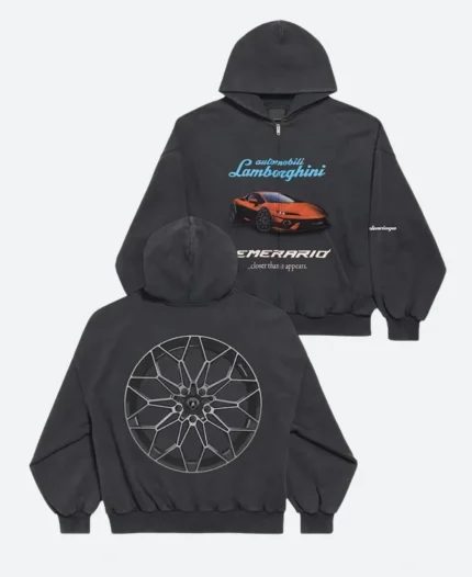 I Automobili Lamborghini Balenciaga Hoodie