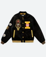 Ice Cream Team Black Corduroy Jacket For Sale