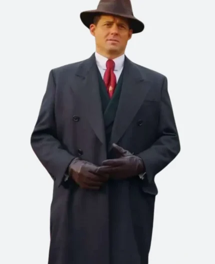 Jack Huston A Biltmore Christmas Trench Coat