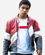 Jayce Movie 2025 Chicken Town Ethaniel Davy Racer Leather Jacket