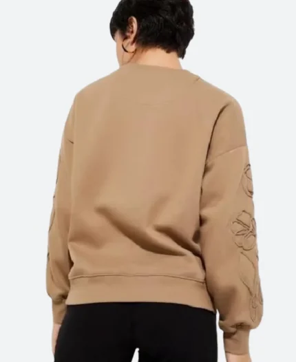 Jenny 90 Day Fiance The Other Way Floral Brown Sweatshirt