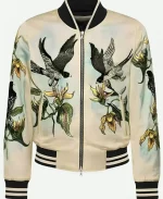 John Legend The Voice S25 Print Satin Bomber Jacket