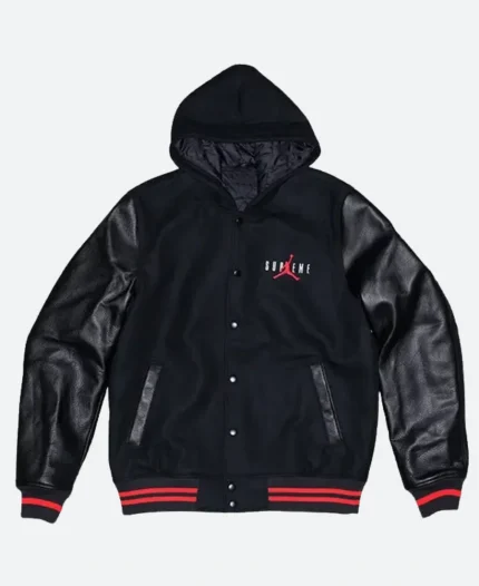 Jordan X Supreme Varsity Jacket