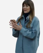 Julie Gonzalo A Novel Noel Harper Grey Jacket For Sale