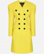 Kate Walsh Tv-Series Emily In Paris S03 Yellow Coat For Sale