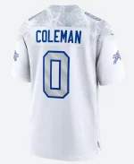 Keon Coleman Buffalo Bills White Jersey