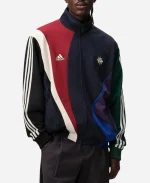Kith for Adidas Football Multicolor & Black Track Jacket For Sale