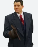 Kristoffer Polaha A Biltmore Christmas Jack Huston Black Trench Coat