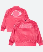 Lakers Triple Pink Varsity Jacket