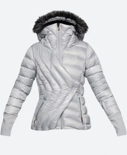 Lindsey Vonn The Pack Hooded Puffer Jacket
