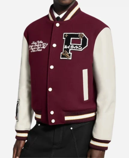 Louis Vuitton Epi Varsity Jacket